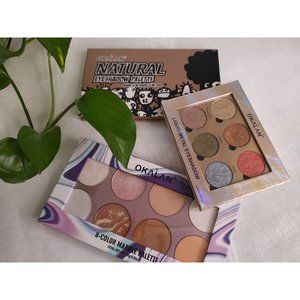 Bundle Okalan Eye shadow palettes